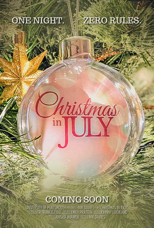 Christmas in July poster
